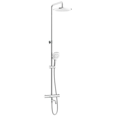 CENTRUM SQ душова система з термостатом для ванни, IMPRESE T-10260SQ