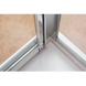 Душевая Дверь в нишу 120 см раздвижные EGER 599-153(h) в душевую